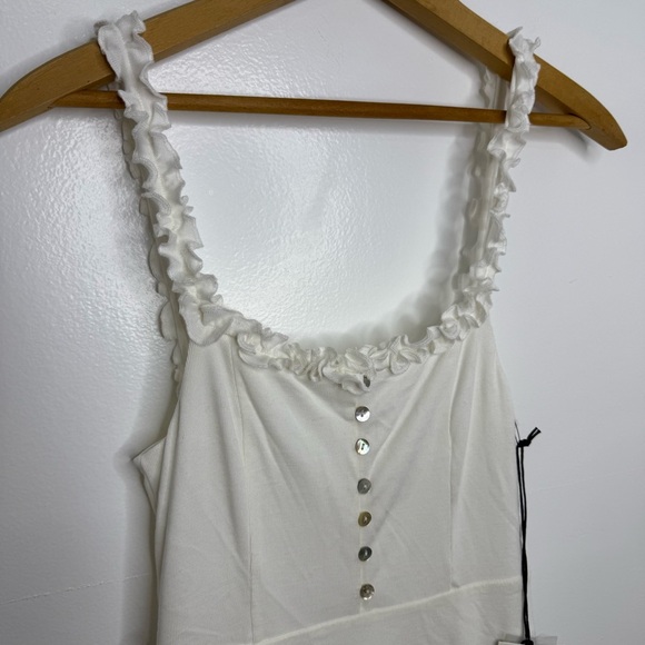 PRIVACY PLEASE NWT White Emeline Dress - Picture 3 of 6